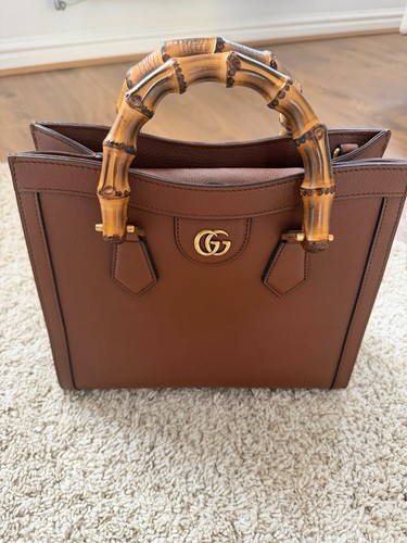 Gucci diana tote medium brown - gucci,