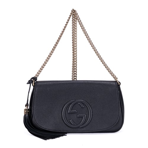 Gucci soho black leather - gucci,