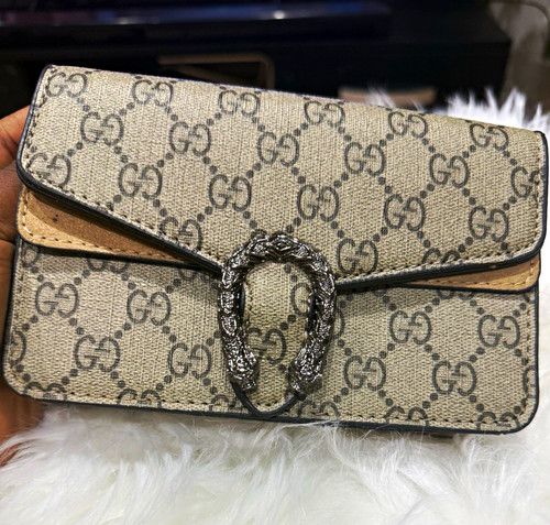 Gucci monogram canvas chain - gg,