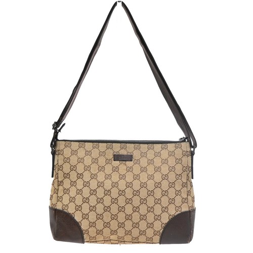 Gucci logo zipper crossbody - logo,