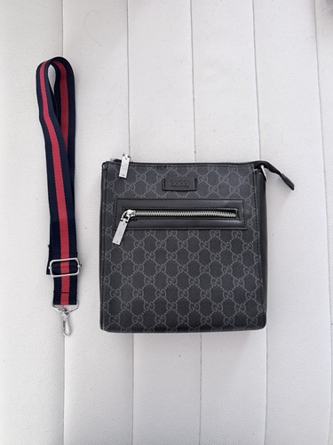 Gucci nylon messenger - messenger, bag