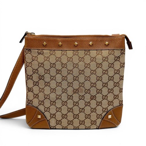 Gucci canvas shoulder beige - gucci,