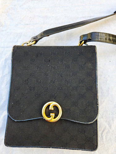 Vintage 1970s gucci black - vintage,