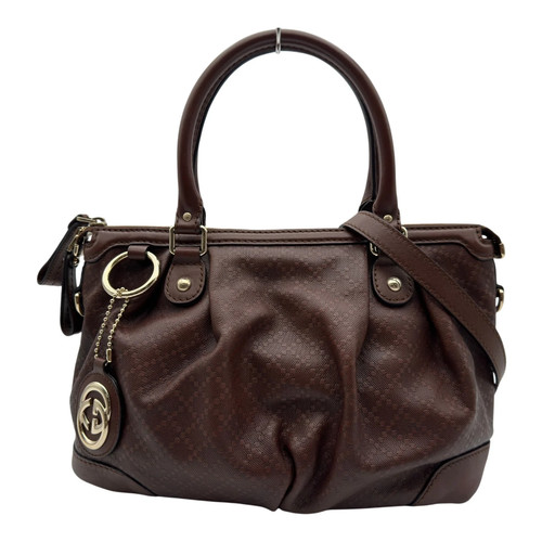 Gucci sukey diamante leather - gucci,