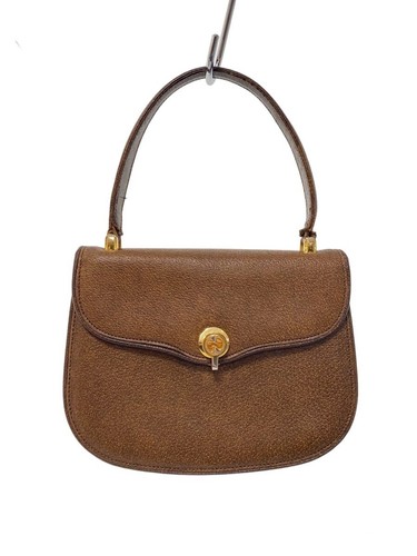 Gucci brown leather - leather, handbag