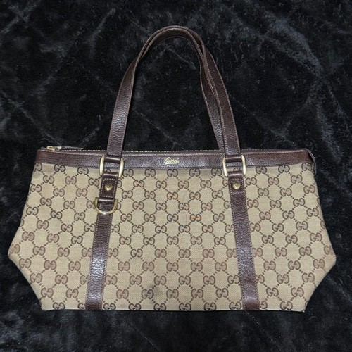 Gucci abbey canvas tote - canvas,