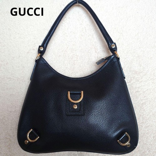 Gucci abby leather black - gucci,