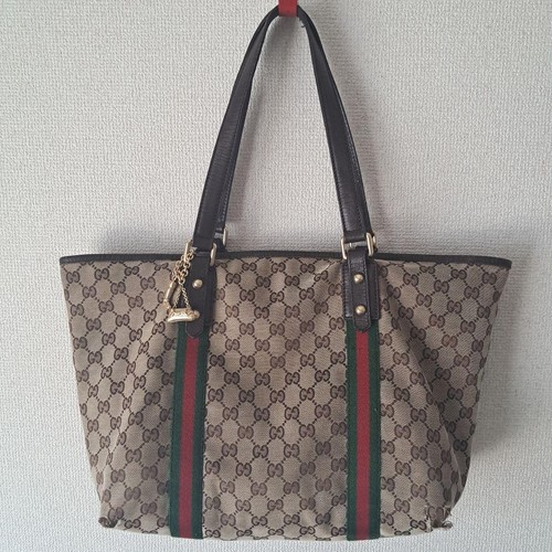Gucci canvas tote bag - gucci,