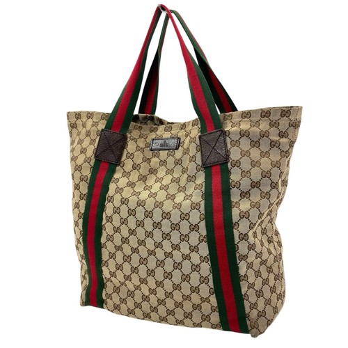 Gucci canvas tote bag - gucci,