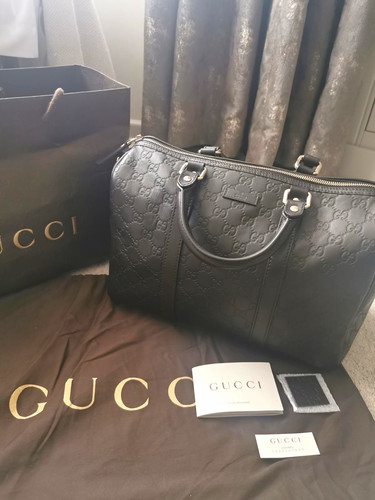 Gucci brown rare logo - rare,