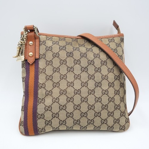 Gucci canvas shoulder bag - canvas,
