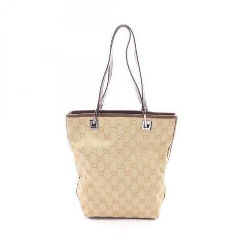 Gucci canvas tote bag - gg,