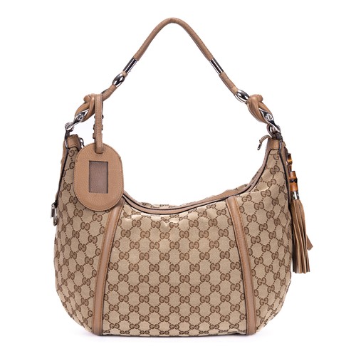 Gucci canvas brown techno - gg,
