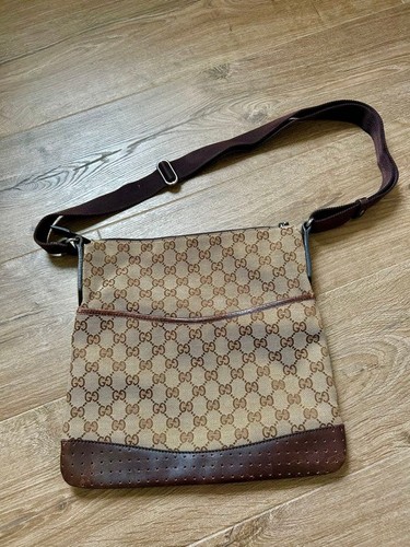 Gucci canvas leather - gucci, gg