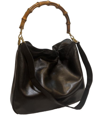 Gucci bamboo shoulder bag - gucci,