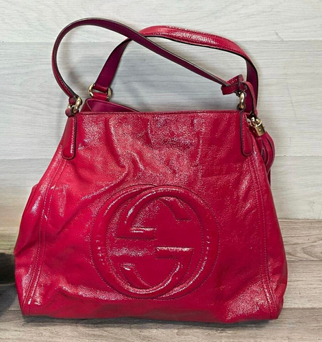 Gucci pink leather - pink,
