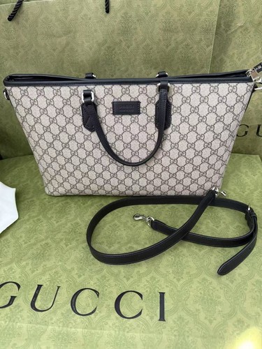 Gucci classic canvas tote - classic,