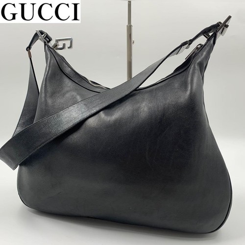 Gucci black leather - gucci,