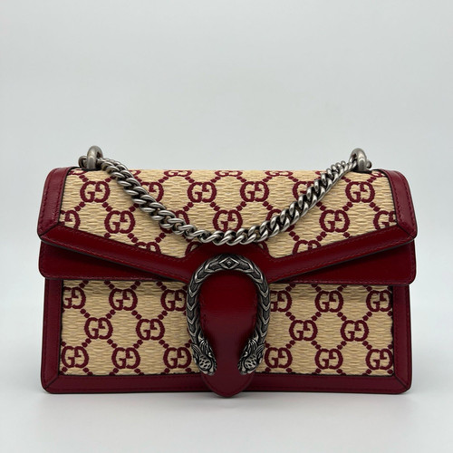 Gucci straw azalea monogram - gucci,