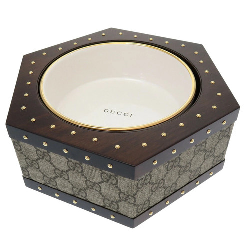 Gucci hexagon pet bowl - hexagon,