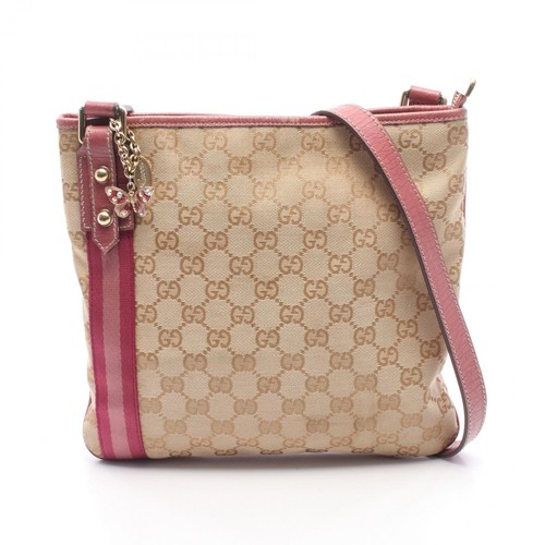Gucci canvas charm shoulder - canvas,