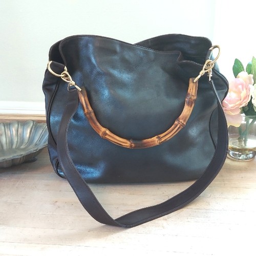Gucci bag bamboo handle - gucci,