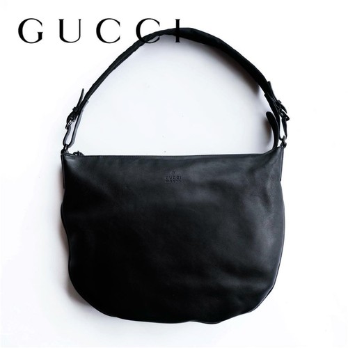 Gucci black leather archive - gucci,
