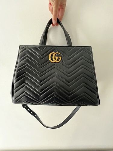 Gucci marmont 498110 black - gg,