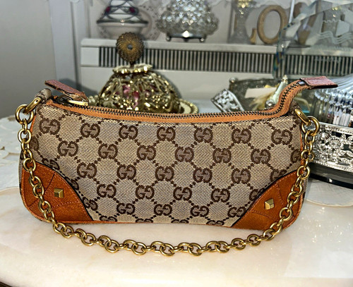 Gucci canvas leather - gucci,