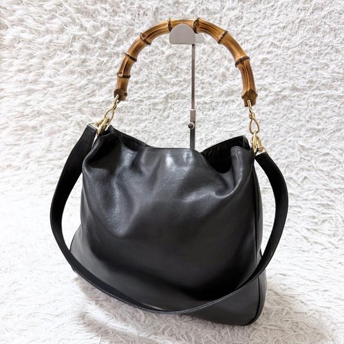 Gucci bamboo shoulder bag - bamboo,