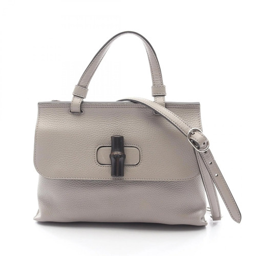 Gucci 2way handbag gray - gucci,