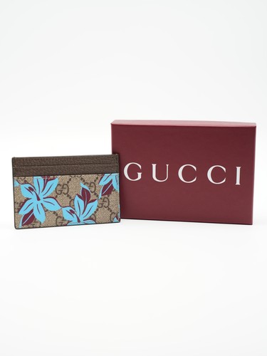 Gucci leather cardholder - leather,